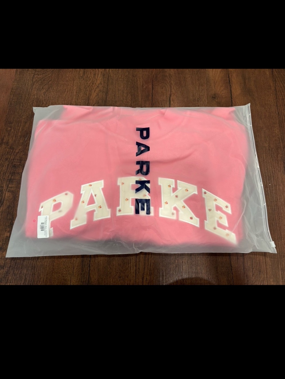 PARKE Maggie & Emma Floral Pink Mockneck- Size XXL